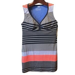 Brand new Gerry Webber cotton dress with side pockets and padded bra